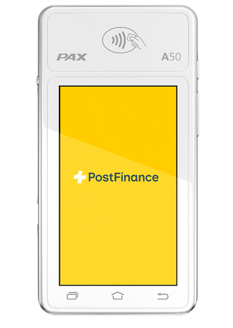 Image of the PAX payment terminal A50s