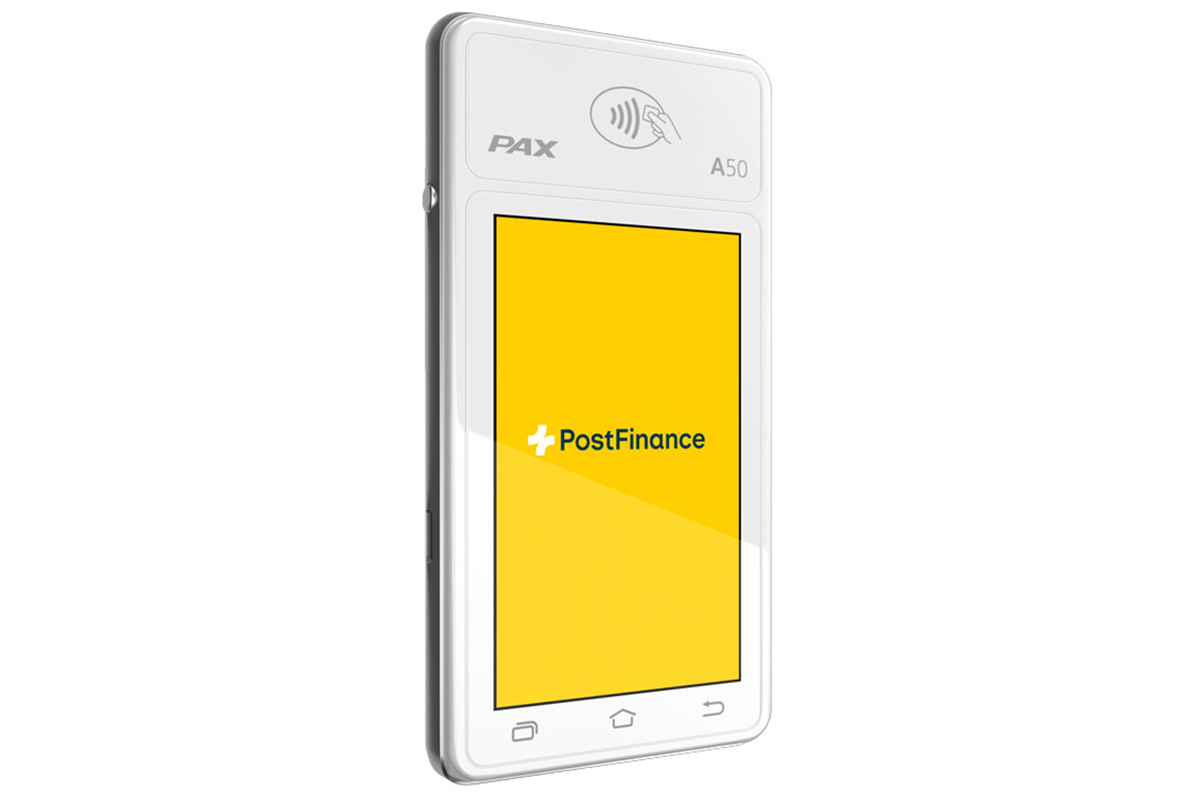 Image of the PAX payment terminal A50s